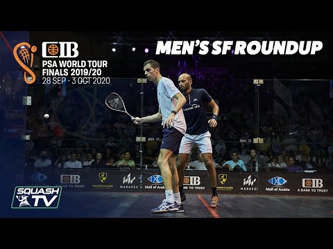 Squash: CIB PSA World Tour Finals 2019-20 - Men's SF Roundup