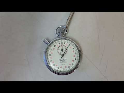 Maniac Mark's 28th Auction - Lot 574 - Vintage Hanhart 7 Jewel Stop Watch