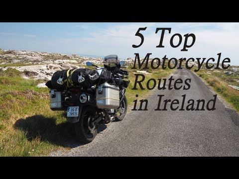 Top 5 motorcycle routes in Ireland
