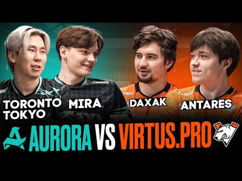 Daxak = king of the gym?! Aurora Gaming vs Virtus.pro on FISSURE Playground 2 — DOTA
