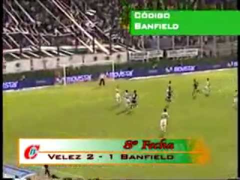Velez 2 Banfield 1: Clausura 09 Goles del encuentro 04/04/09