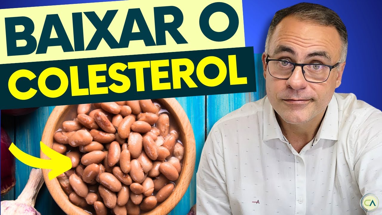 TOP 5 ALIMENTOS para BAIXAR o COLESTEROL NATURALMENTE!