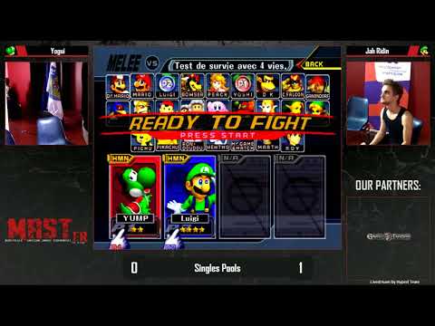 MASTer - Yogui (Yoshi) Vs Jah Ridin (Luigi) - Pools - Melee