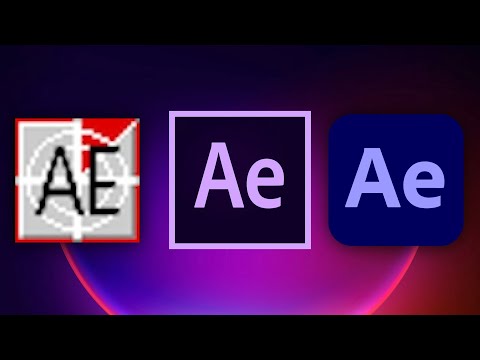 Adobe Icon Evolution: After Effects