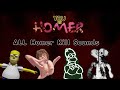 ALL Homer Kill Sounds In YOU VS HOMER UPDATED