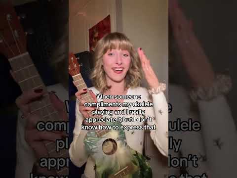 Me After Getting a Ukulele Compliment 😅 #flightukulele #ukulele