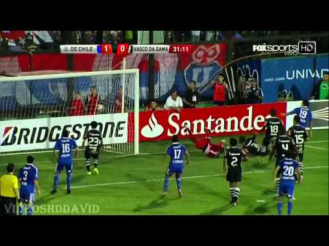 Universidad De Chile 2 Vs Vasco Da Gama 0 (Semifinales Vuelta) (Copa Sudamericana) (2011) (HD)