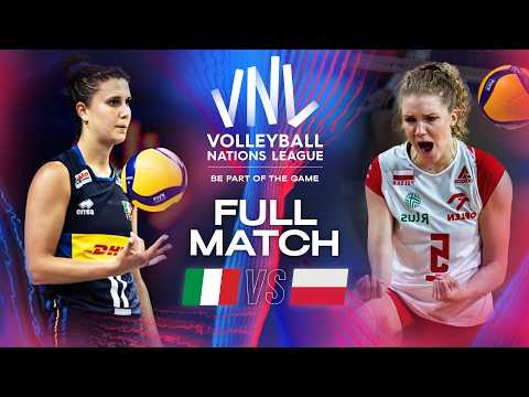 Italy 🇮🇹 vs. Poland 🇵🇱 - 2024 VNL | Full Match - Week 1
