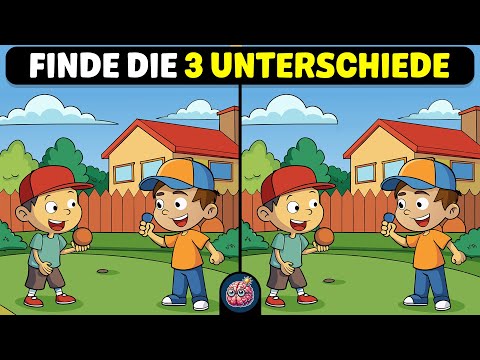 FINDE DEN UNTERSCHIED FÜR KINDER - Gehirn Tricks