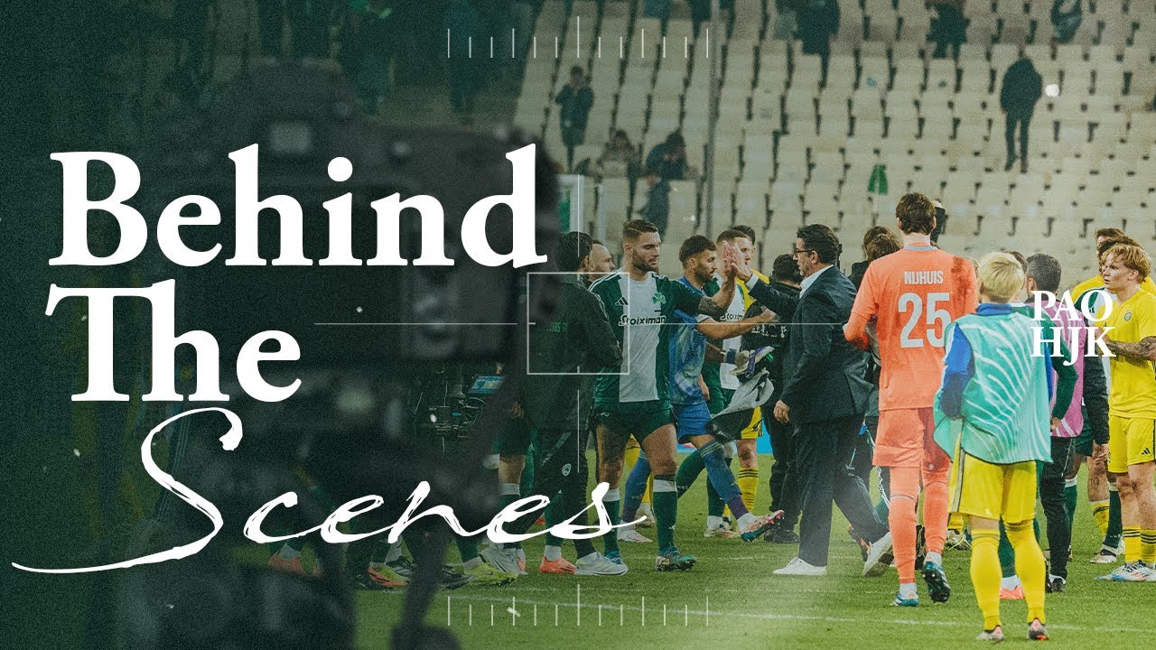 Panathinaikos – HJK 1-0 / Another point of view | pao.gr