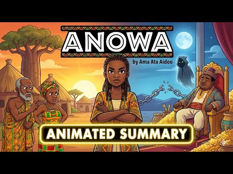 Animated summary of Anowa by Ama Ata Aidoo