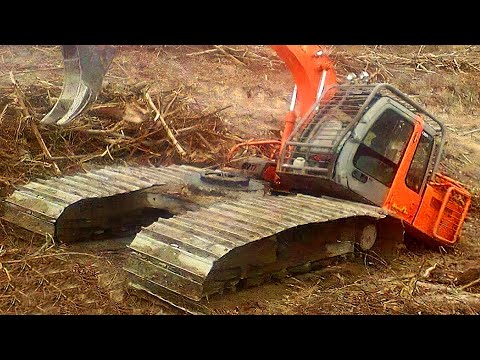 10 Extreme Dangerous Idiots Excavator Operator Skill Fails | Heavy Equipment Gone Wrong