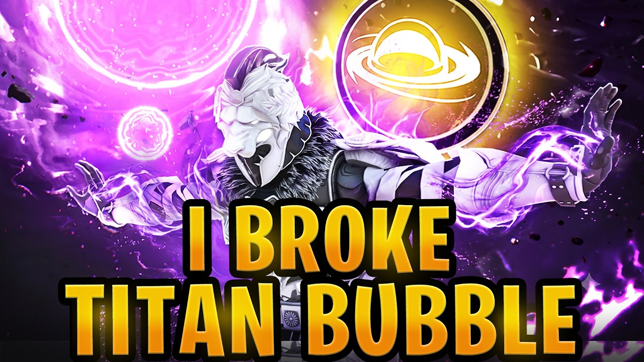 A NEW Titan Build That BREAKS Bubble.. Have Fun! [Destiny 2 Titan Build]