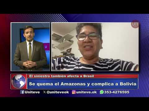 Se quema el Amazonas y complica a Bolivia