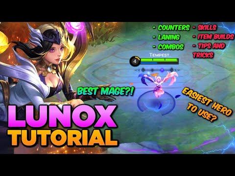 PAANO GAMITIN SI LUNOX | THE STRONGEST MAGE OF ALL TIME✔️ | LUNOX TAGALOG TUTORIAL | MLBB