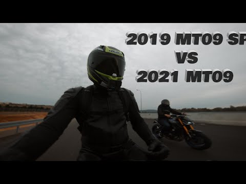 YAMAHA MT 09 2020 VS 2021 | Is the new 2021 Yamaha MT09 faster?. RAW sound 🔉