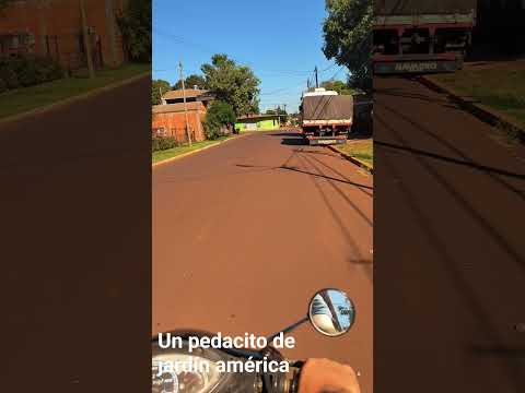 un pedacito de la hermosa ciudad de Jardín América Misiones 🥰 #lomaslindo2026