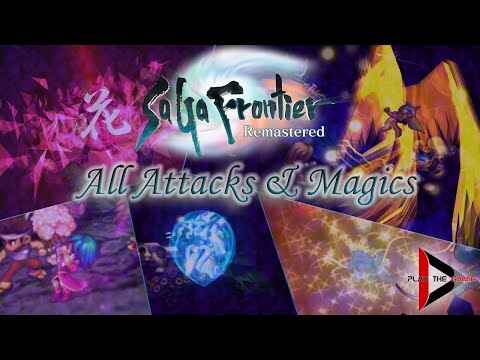 SaGa Frontier Remastered: All Attacks & Magics [Show Case]