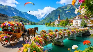 Interlaken Switzerland🇨🇭Most Charming Swiss Town In Summer🌤️