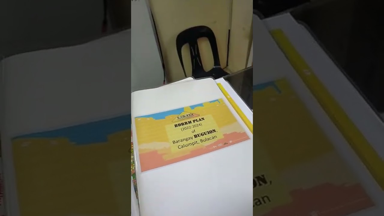 Calumpit Flood Hazard Map and Barangay DRRM Plan 2022-2024 #shortsvideos