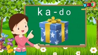 Download lagu Belajar Membaca 2 Suku Kata Untuk Anak TK @ToonzKidsIndonesia mp3