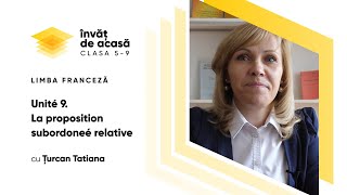 "La proposition subordonnée relative"