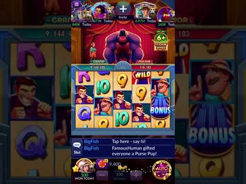 Big Fish Casino Slots Gameplay Wrath of Kong Kodiak Wilds iOS - YouTube
