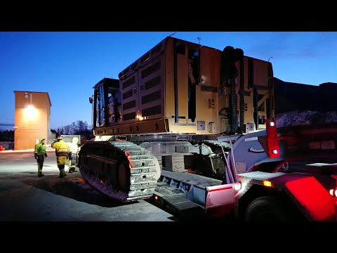 Transport and assembly of a Cat 390 F L!! My first touch at this wonderful machine!