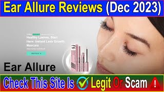 Ear Allure Reviews (Dec 2023) See - Legit Or Another Scam ! Scam Advice
