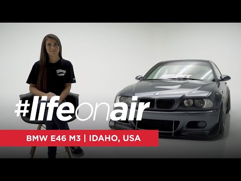 BMW E46 M3 on Air Suspension - #LifeOnAir Feature in Idaho, USA
