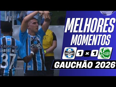 Grêmio 1 x 1 Juventude | Melhores Momentos (COMPLETO) | Brasileirão 2025