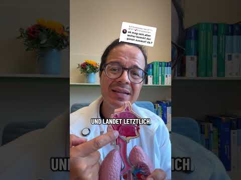 Antwort auf Du hustest ständig Schleim ab – aber aus der Lunge kommt nix? 👀 Oft läuft er einfach