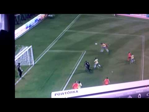 Podwójny bramkarz w akcji