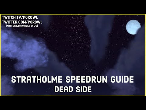 WoW Gold Farm | Stratholme Dead Side Transmog Speed Run Guide.