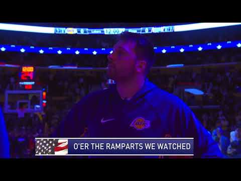 GMCLA performs National Anthem at LA Lakers Pride Night! | October 17, 2025