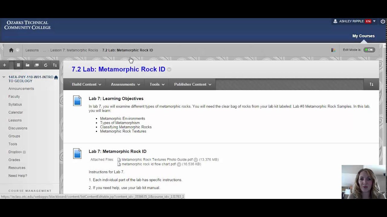 Lab 7 Metamorphic Rocks 
