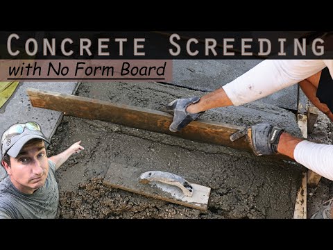 image-Can you pour concrete against a wall?