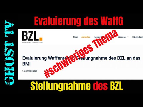 Evaluation of the Weapons Act - Statement by the Federal Centre for Civil Aviation (BZL) - diffic...