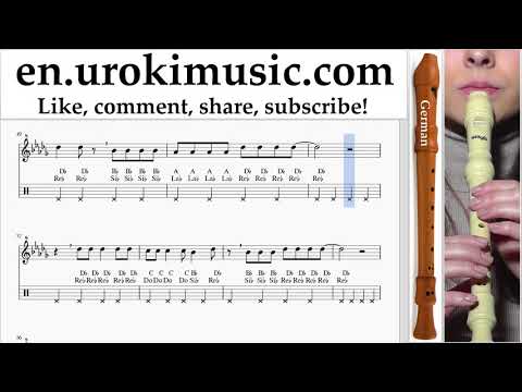 How to Play Recorder (G.) Imagine Dragons - Whatever It Takes Tabs um-i352