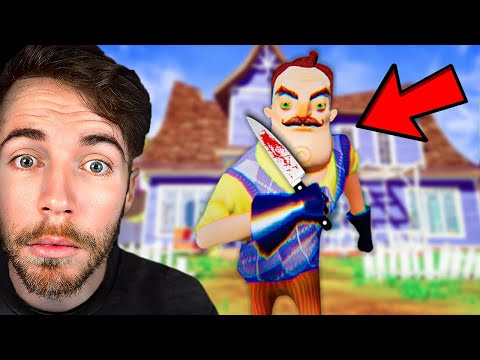 I SHOULD NEVER HAVE SNEAKED INTO MY CRAZY NEIGHBOR'S HOUSE (Hello Neighbor)