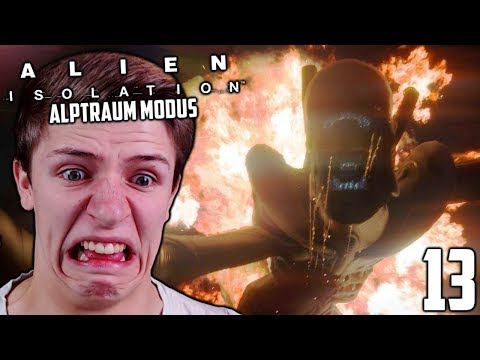 Ich Zünde das SCHEIßVIEH an ! | Alien Isolation (Alptraum Modus) #13 | [Deutsch/German]