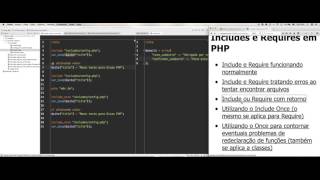 #DicasPHP - Uso de Include e Require: Existe diferença? E o include_once?