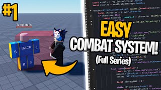 [Part1] Easy Roblox Combat System for Beginners | (Basic Roblox Services, Hitbox Detection)