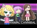 ANIMAL CANNIBAL || Gacha Club animation meme flipaclip CW BLOOD