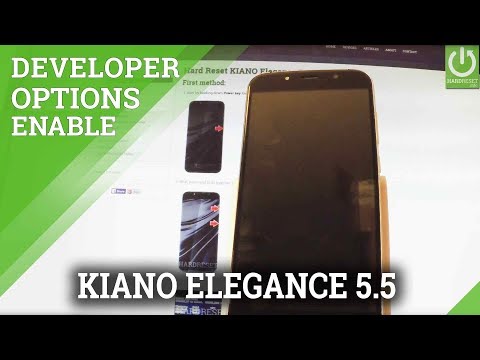 Enable Developer Options in KIANO Elegance 5.5 - Allow USB Debugging
