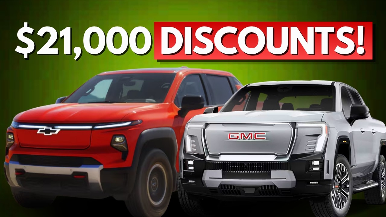 Chevrolet Silverado EV and GMC Sierra EV electric pickup trucks