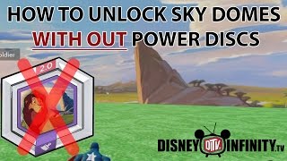 How to Unlock Sky Dome Textures in Disney Infinity 2.0 with out power discs