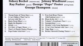 Sidney Bechet   Johnny Windhurst   I Can't Believe That You're I