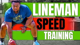 Speed Training for FOOTBALL LINEMAN