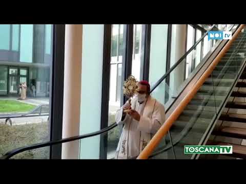 2020-03-29 LUCCA - IL VESCOVO IN VISITA AL SAN LUCA